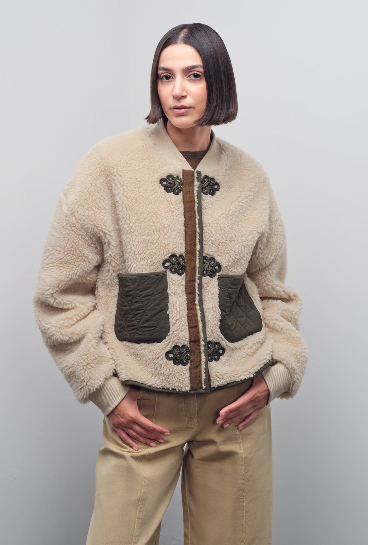 CORAS DETACHABLE-COLLAR JACKET