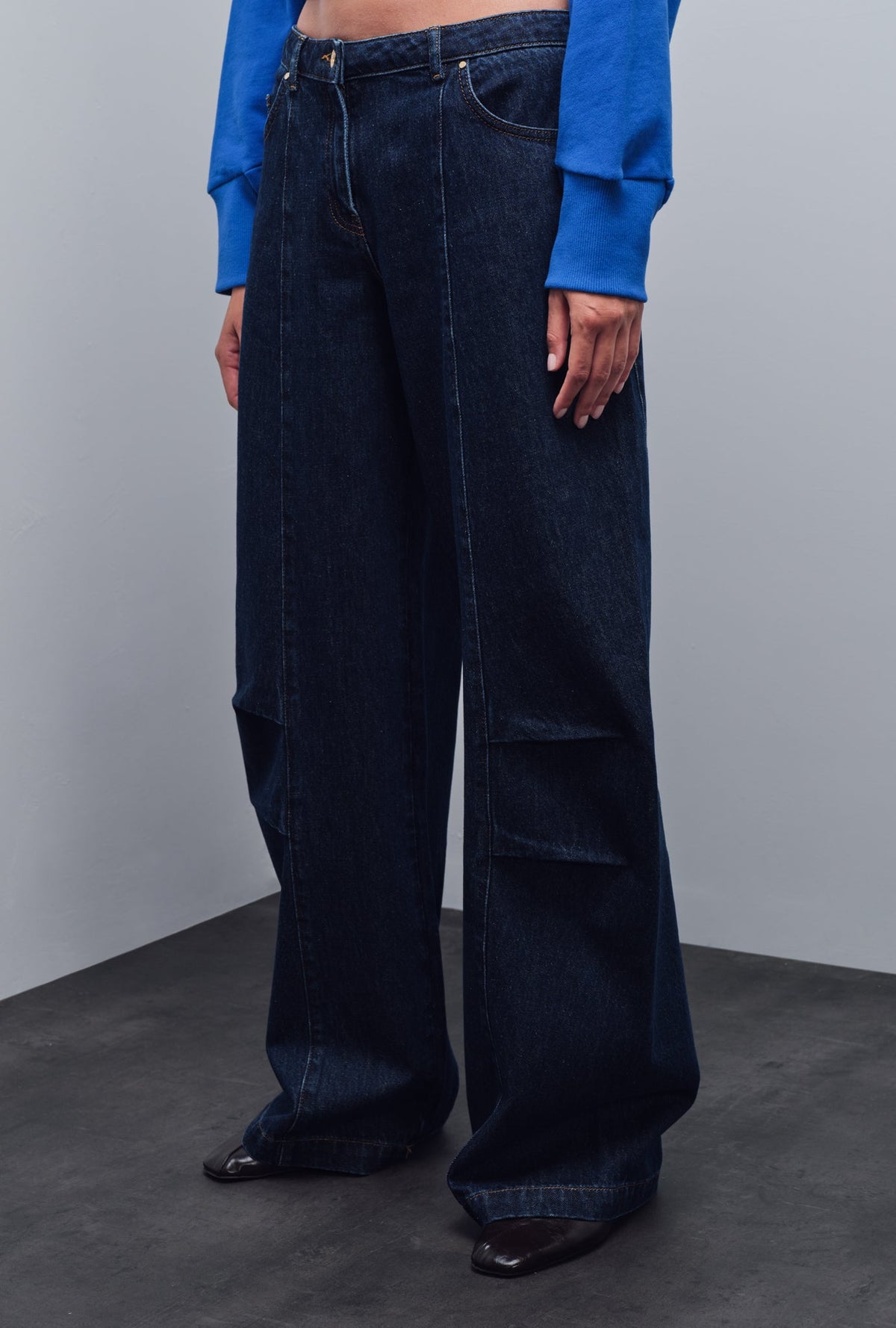 DORIA BARREL DENIM PANTS