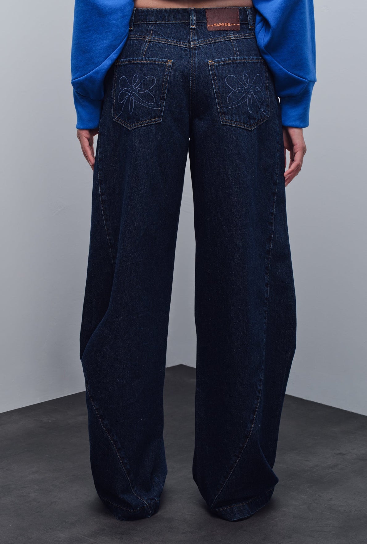 DORIA BARREL DENIM PANTS