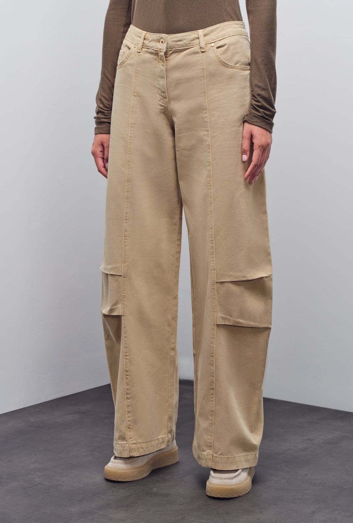 DORINA UTILITY CANVAS PANTS