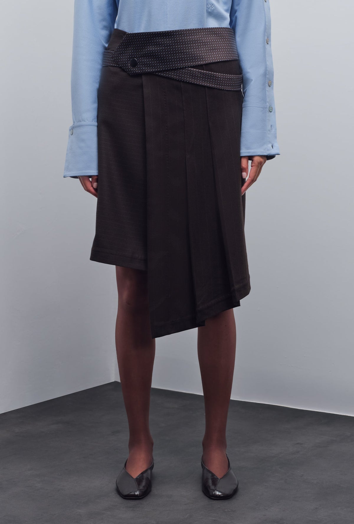 ELISA TIE-WAIST SKIRT