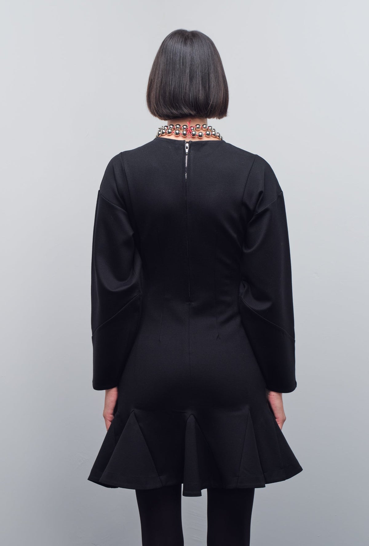 ELISE PEPLUM DRESS
