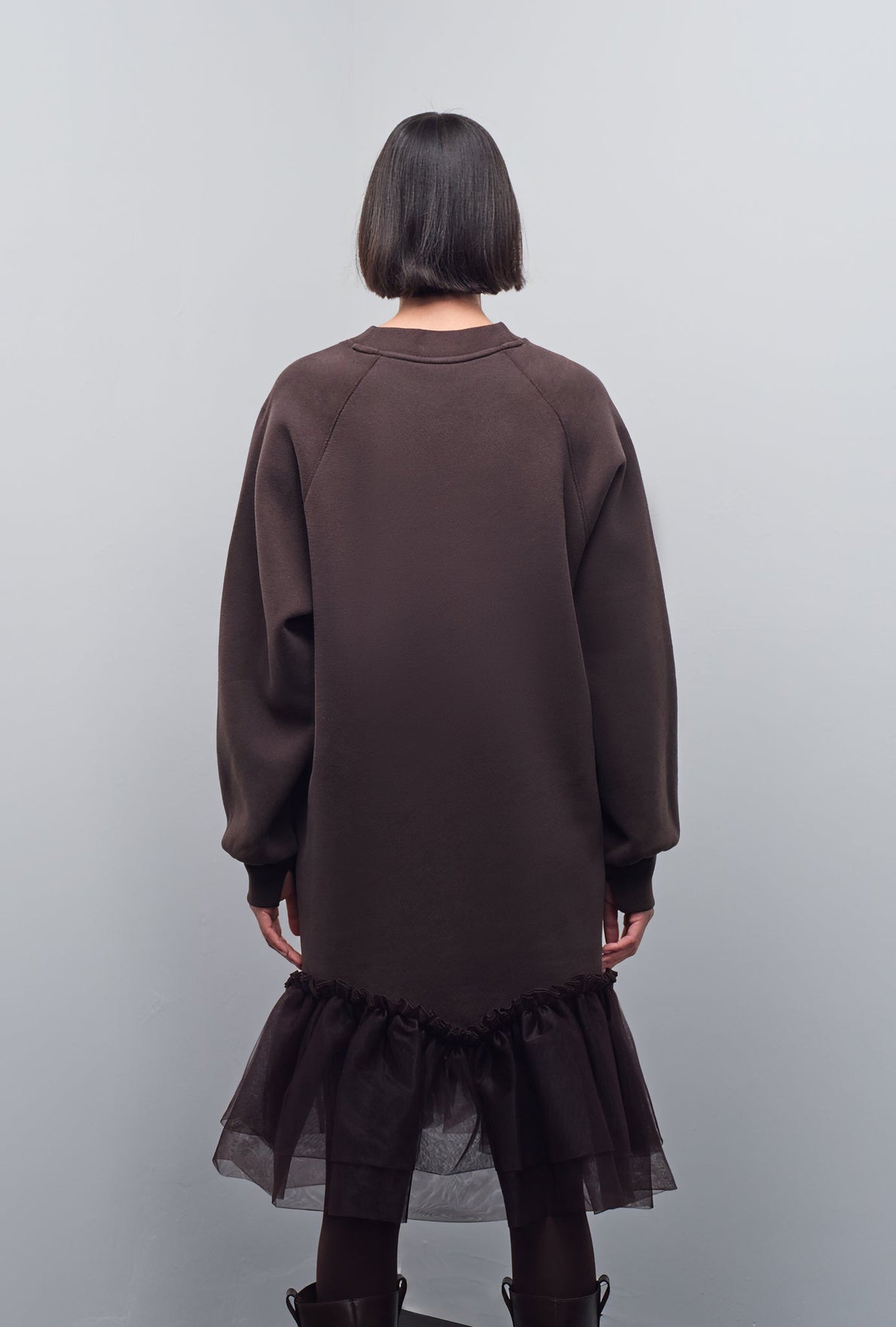 EMILIA ORGANZA SWEATSHIRT DRESS