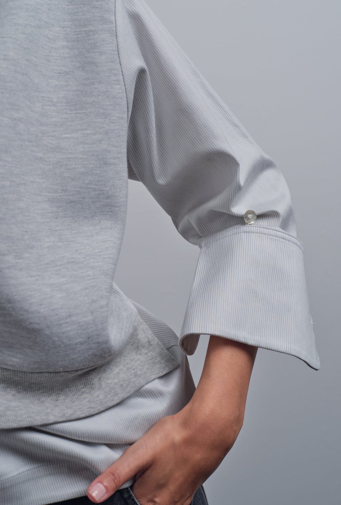 GIA TIE-NECK SHIRT