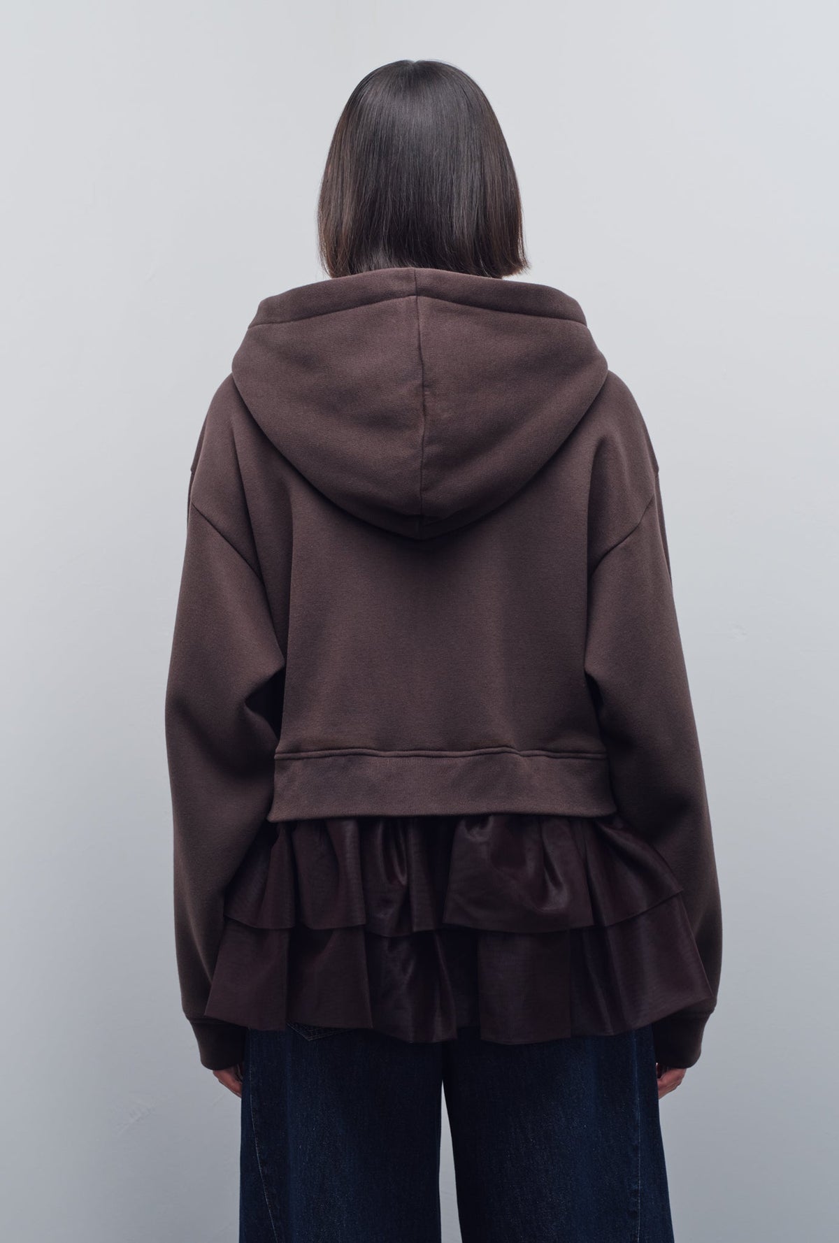 HUSH VOLUME ZIP-UP HOODIE
