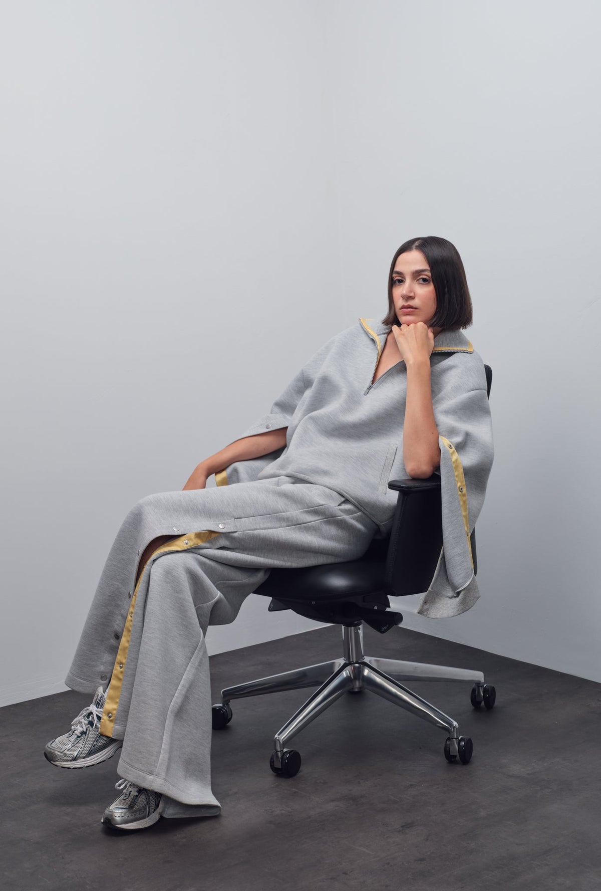 PALEN SIDE-SNAP SWEATPANTS