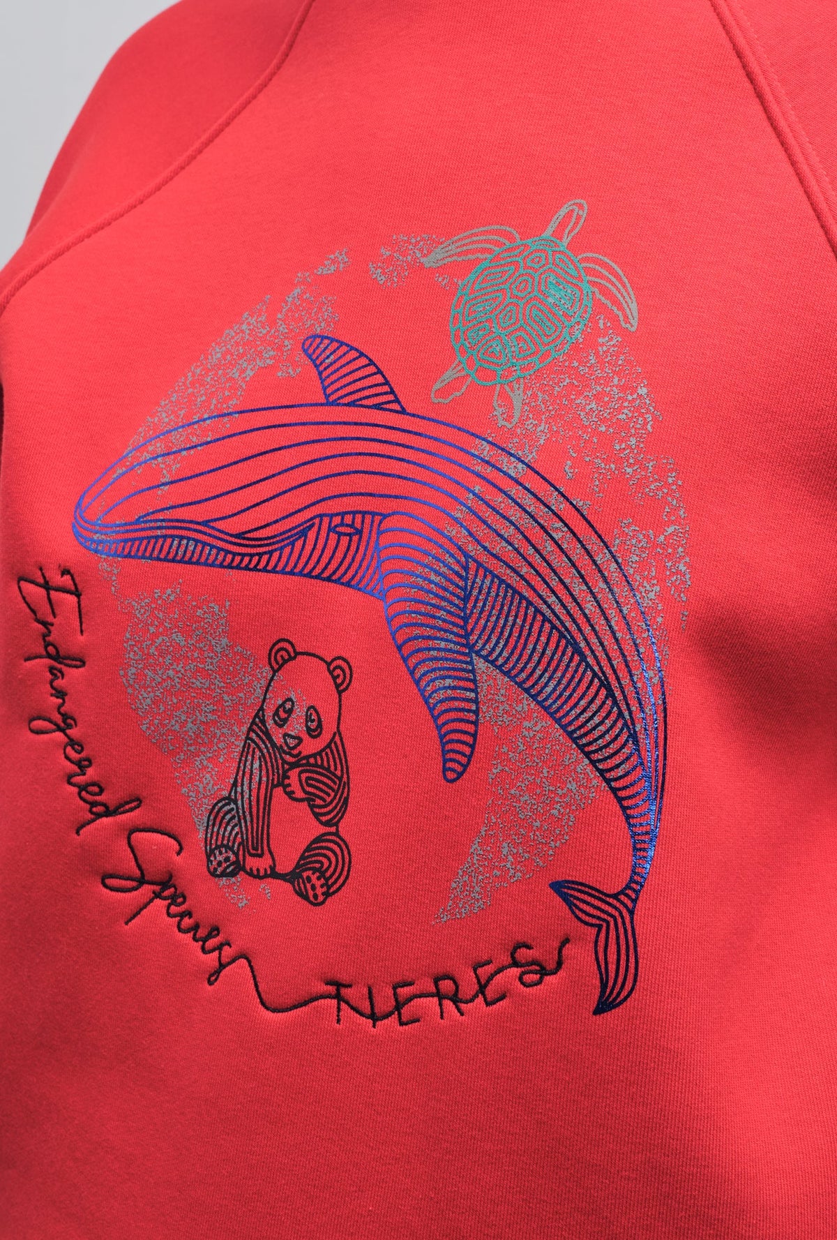 SOLID GRAPHIC SWEATSHIRT