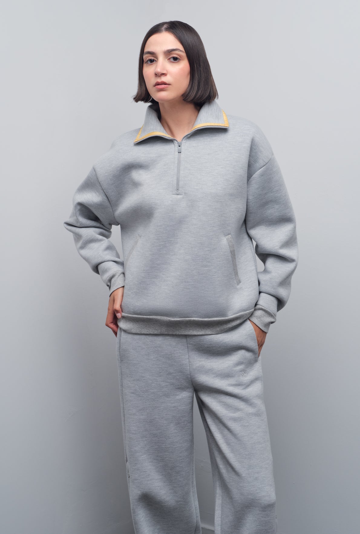 SOREN SNAP-SLEEVE SWEATSHIRT