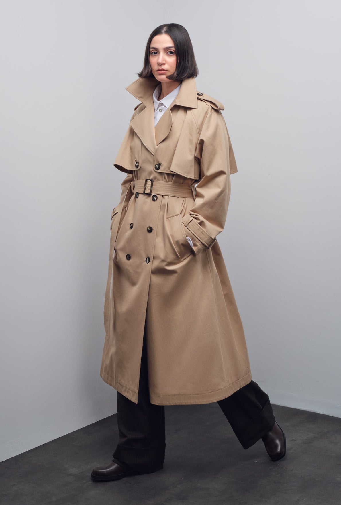 TOSCANA FULL-LENGTH TRENCHCOAT