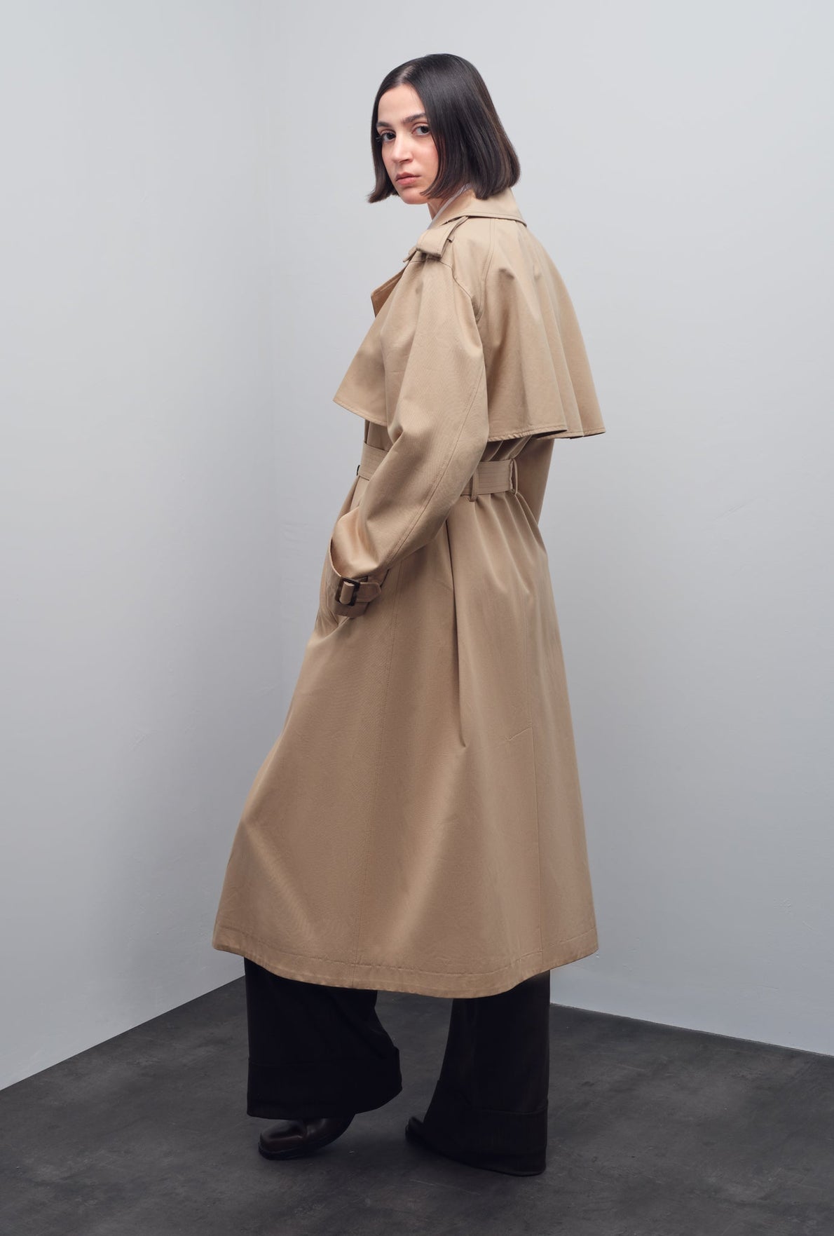 TOSCANA FULL-LENGTH TRENCHCOAT