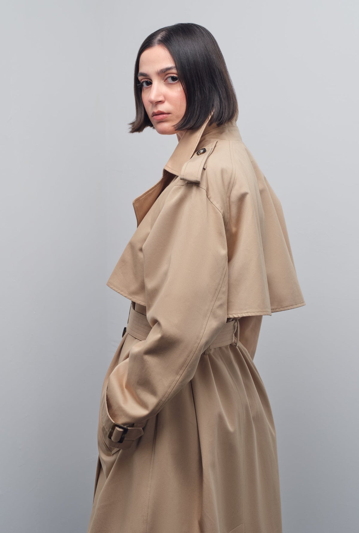 TOSCANA FULL-LENGTH TRENCHCOAT