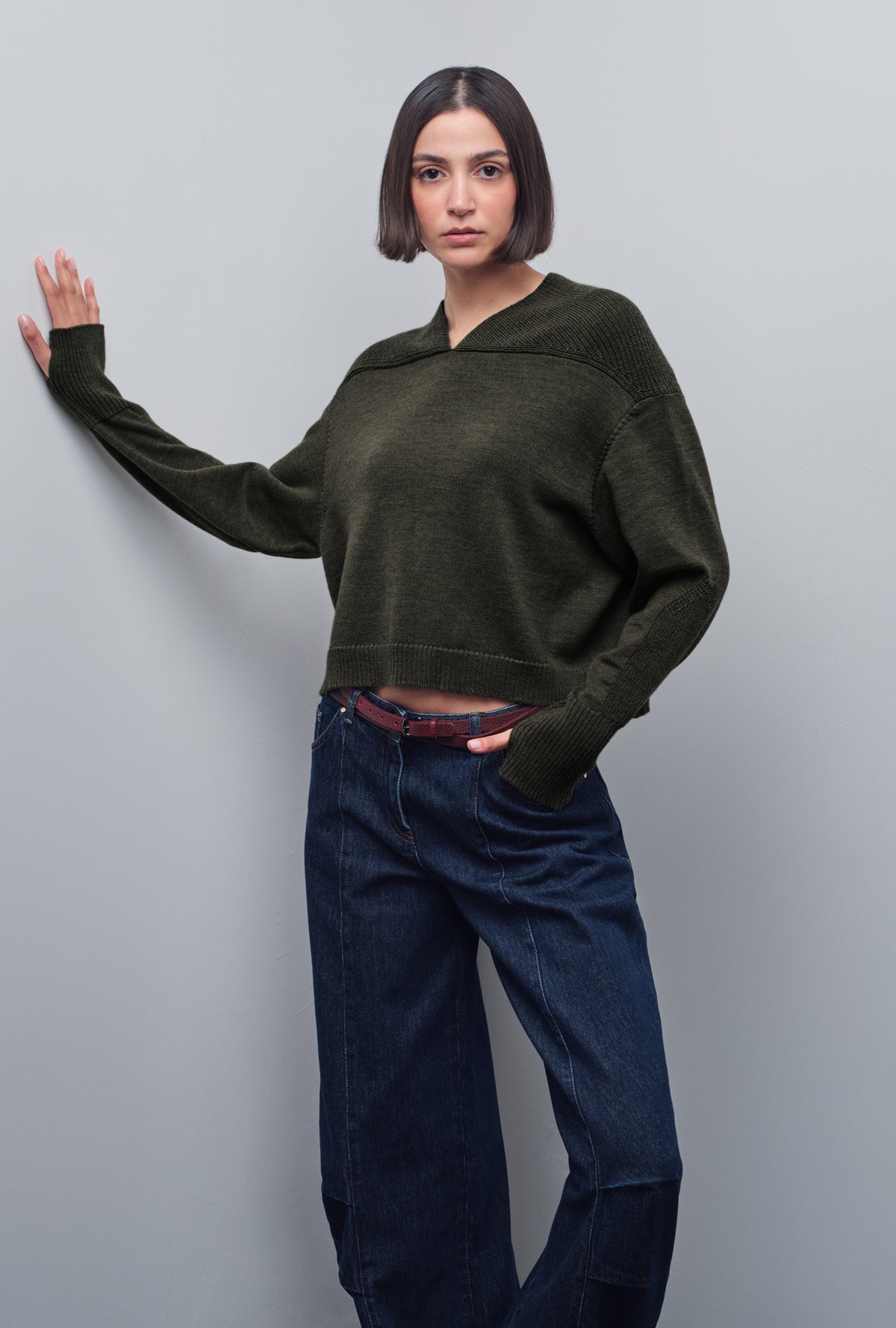 TRAMA V-NECK KNITWEAR