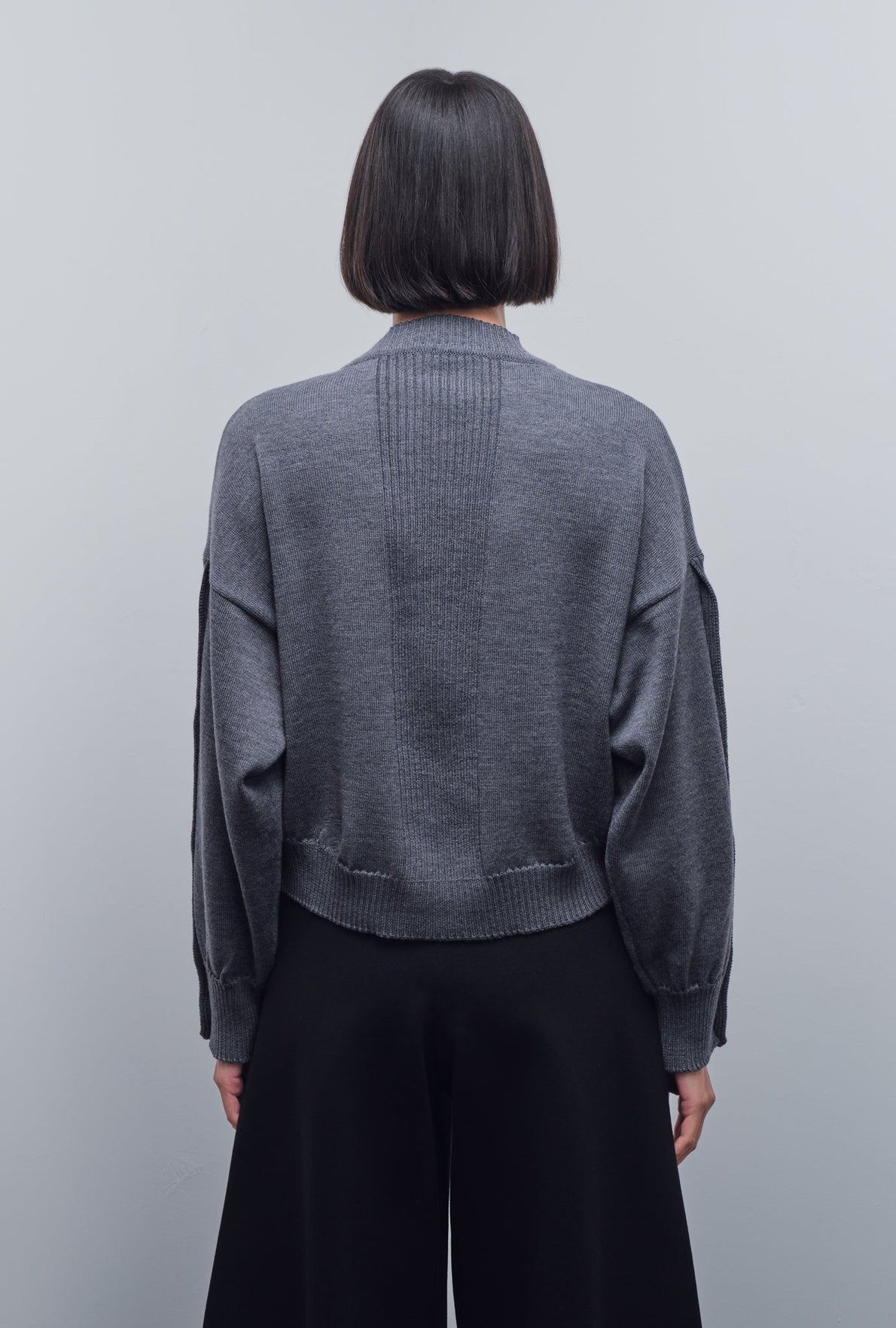 TREVA BUTTON-SLEEVE KNITWEAR